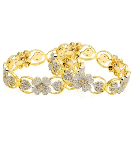 Youbella White Alloy Bangle - 2.4