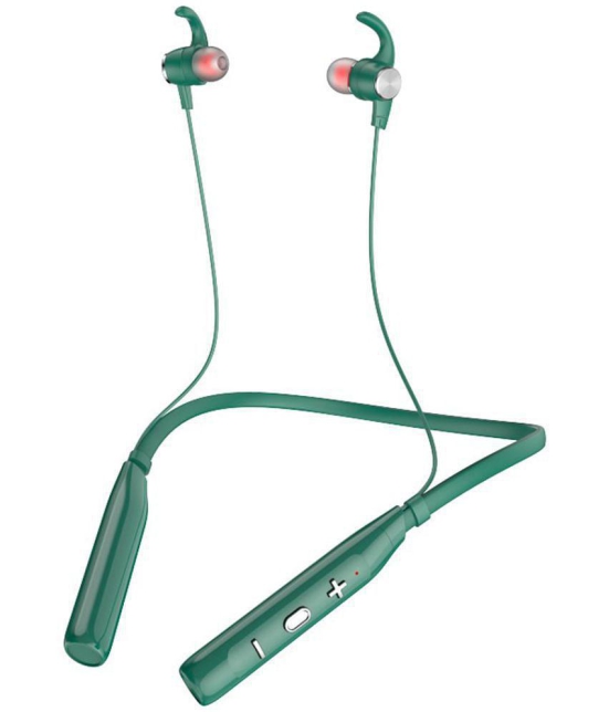 Tecsox Blaze300 Bluetooth Bluetooth Earphone In Ear Powerfull Bass Green