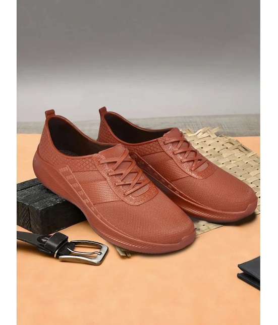 Ajanta Brown Mens Slip-on Shoes - None