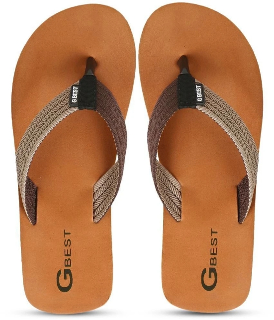 G Best Coffee Mens Thong Flip Flop - None