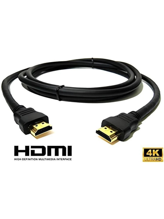 UGPro 1.5m HDMI 4k Ultra HD Gold Plated Durable Male-to-Male Cable - Black