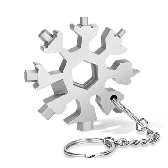 New 18-in-1 Snowflake Multi-Tool Multi-Purpose Screwdriver Tool