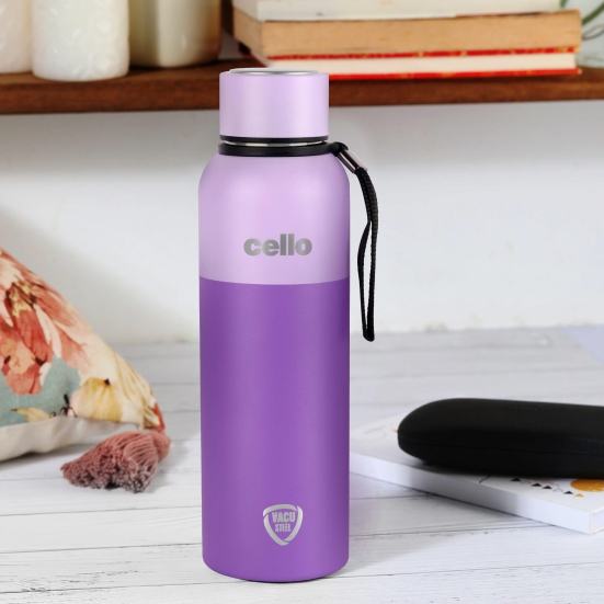 Neo Kent Flask, Vacusteel Water Bottle, 750ml Lavender Purple 750ml