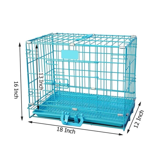 Pet Products Collapsible Folding Dog Cage Suitable for Puppy Cat Rabbit