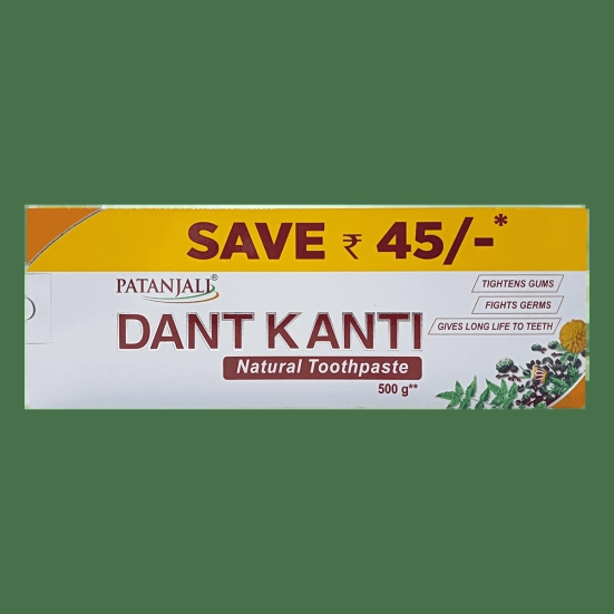 DANT KANTI NATURAL TOOTHPASTE-500G (NEW)