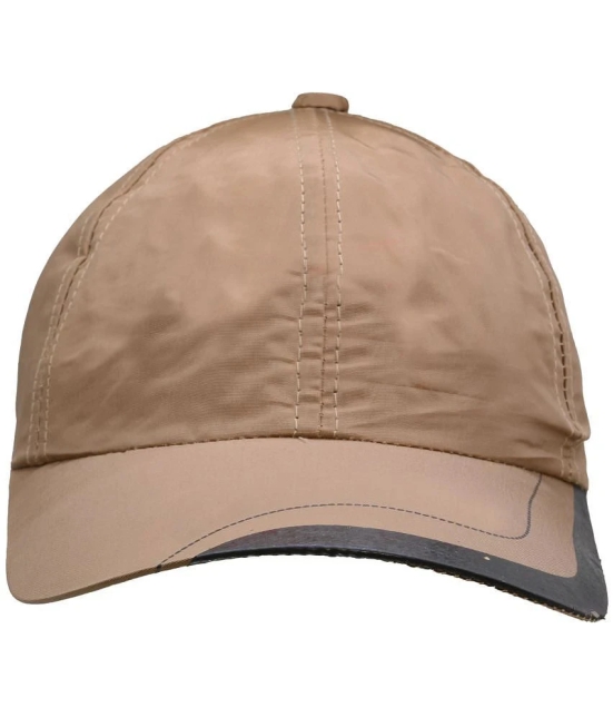 JMALL - Brown Cotton Mens Cap ( Pack of 1 ) - Brown