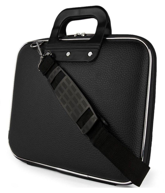 Apnav - Black P.U Office Bag