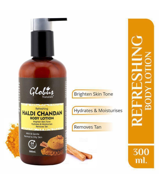 Globus Naturals Refreshing Haldi Chandan Body Lotion ( 300 mL )