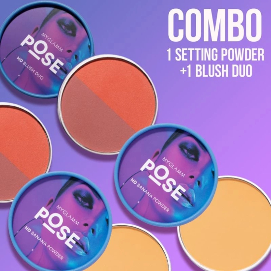 POSE HD Banana Powder + POSE HD Blush Duo