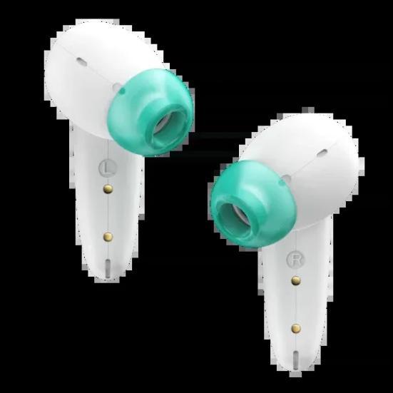 Noise Buds VS402 in-Ear Truly Wireless Earbuds with 50H of Playtime, Low Latency, Quad Mic with ENC, Instacharge (10 min = 120 min), 10mm Driver, BT v5.3, Breathing LED Lights Neon White