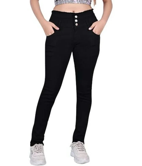 ICONIC ME - Girls Premium Denim Jeans-Black - None