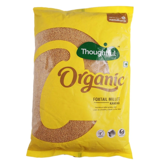 Namdhari Organic Thoughtful Organic Fox Tail Millet, 1 Kg