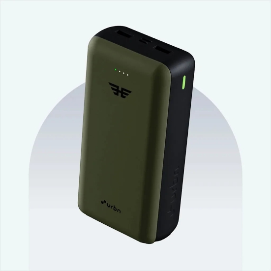 27000 mAh Ultra Compact 65W QC+PD Power Bank-Camo