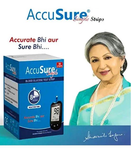 ACCUSURE - Simple 50 Strip 31-50 Strips Expiry March 2024