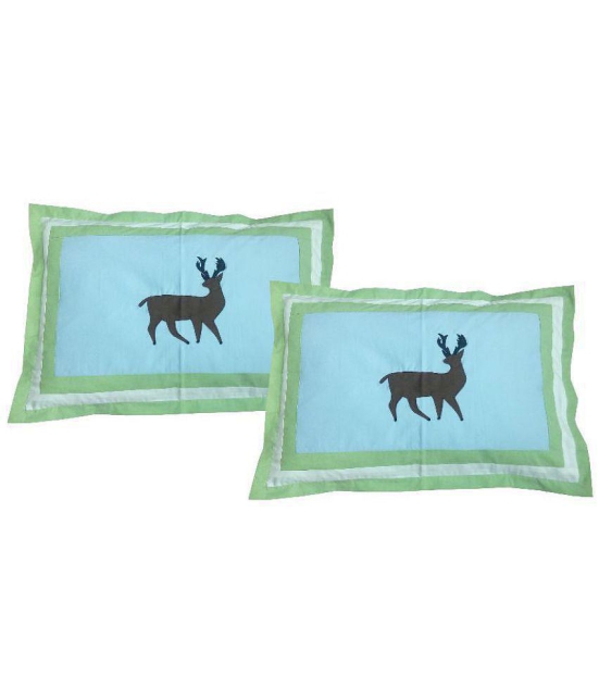 Hugs'n'Rugs Pack of 2 Multi Pillow Cover - Multi