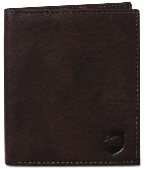 samtroh - Brown PU Men's Regular Wallet ( Pack of 1 ) - Brown