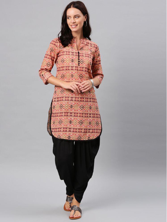 Alena Viscose Kurti With Salwar - Stitched Suit - M