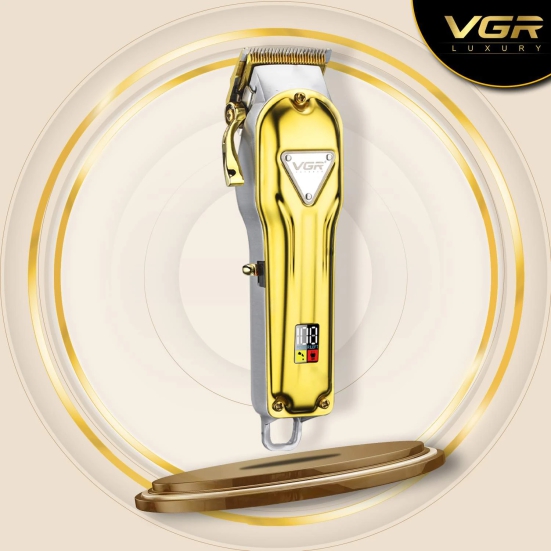 VGR V-140 Hair Clipper For Men Gold-VGR V-140 Hair Clipper For Men, Gold