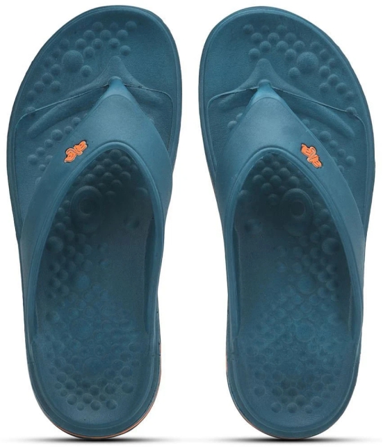 Liberty - Blue Mens Thong Flip Flop - None