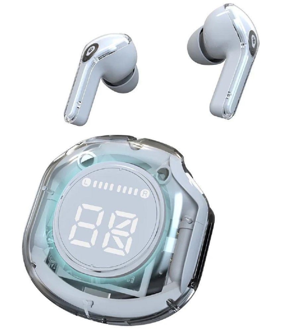 Life Like Ultra Pods 2 Type C True Wireless (TWS) In Ear 24 Hours Playback Powerfull bass IPX4(Splash & Sweat Proof) White