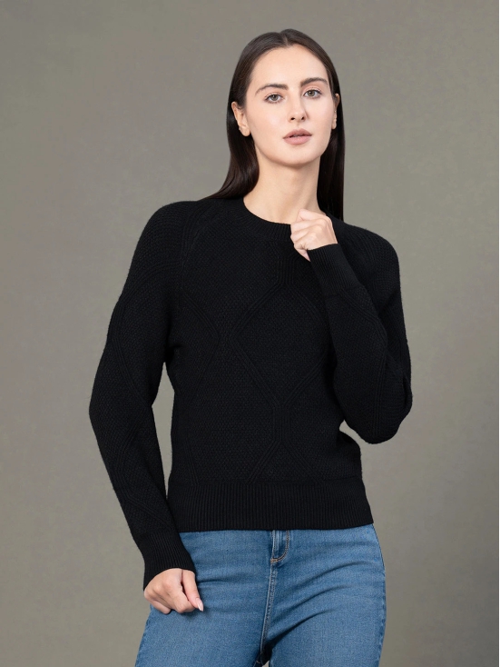 RedTape Round Neck Sweater for Women |  Everyday Comfort