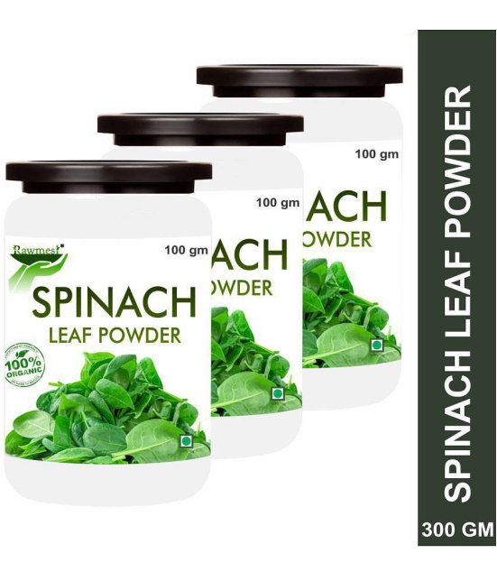 rawmest Palak\ Spinach Powder 300 gm Pack of 3