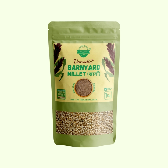 DANODIA FOODS ORGANIC BARNYARD MILLET 1Kg