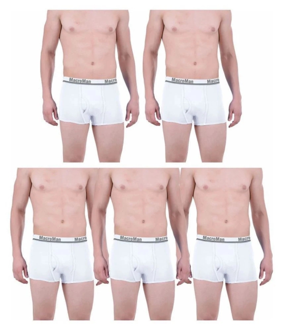 Rupa White Trunk Pack of 5 - 110