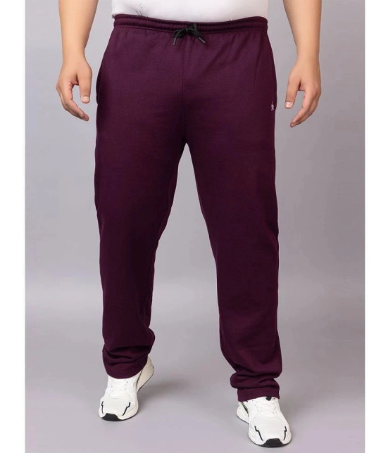 YHA Rough Red Fleece Mens Trackpants ( Pack of 1 ) - None