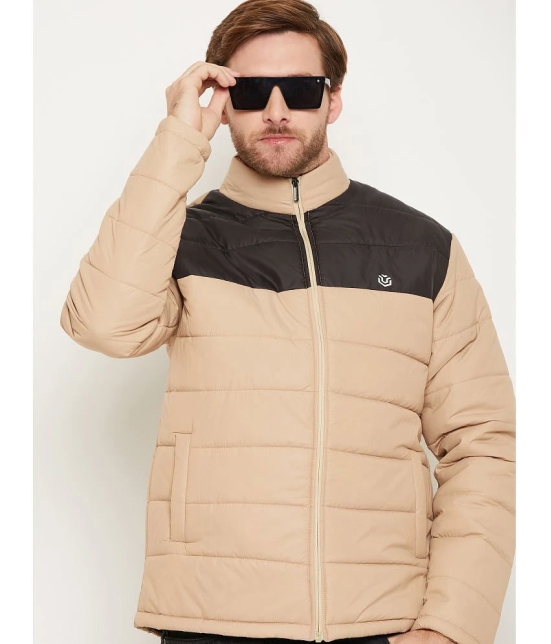 UNIBERRY Polyester Mens Puffer Jacket - Beige ( Pack of 1 ) - None