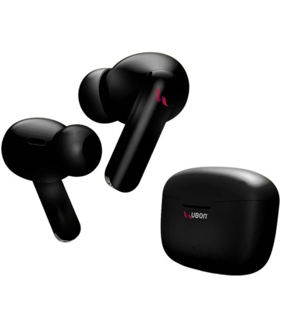 UBON J4 EARBUDS Bluetooth True Wireless (TWS) In Ear 32 Hours Playback Active Noise cancellation IPX4(Splash & Sweat Proof) Black