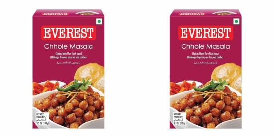 Everest Spices | Chhole Masala Powder | 100 Gm Each | Pack of 2| 200 Gm Pack