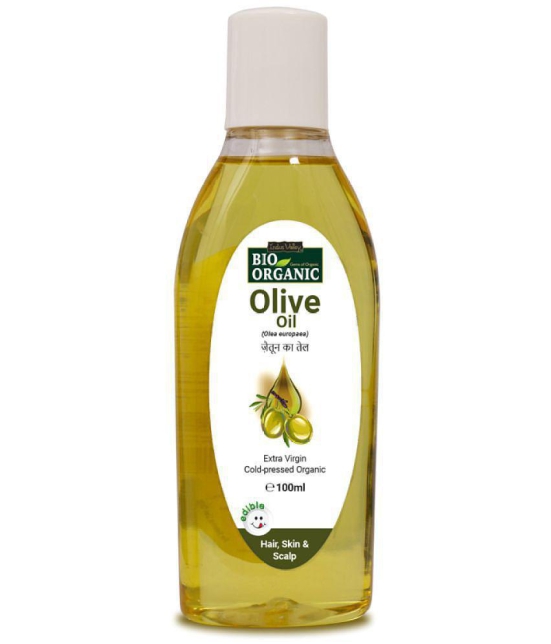 Indus Valley Bio Organic Olive Massage Oil For Skin, Hair & Multipurpose Benefits 100ml