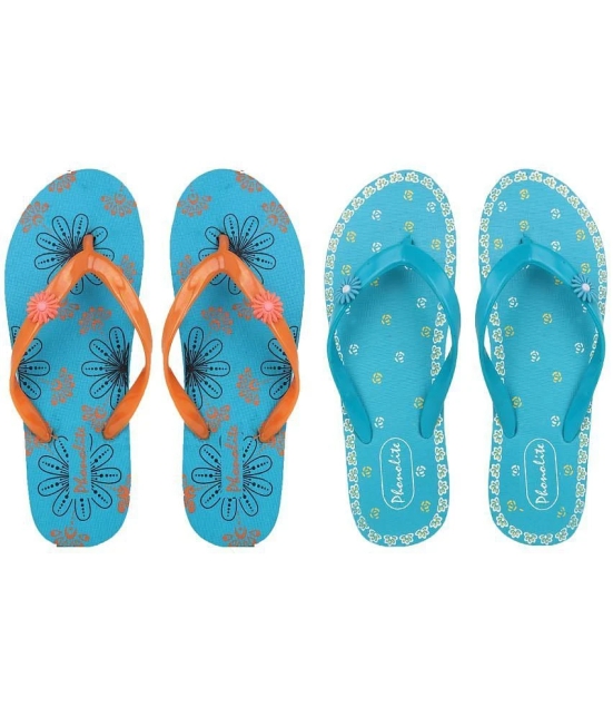 Phonolite Light Blue Womens Daily Slipper - None