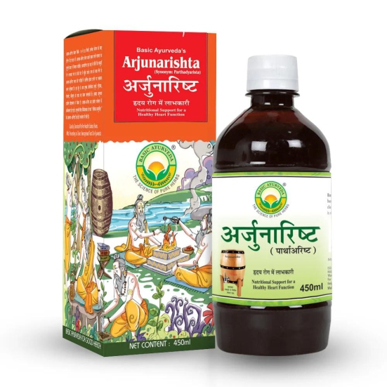 Basic Ayurveda Arjunarishta 450Ml