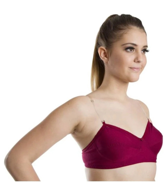 TCG Cotton Strapless - Maroon - 30