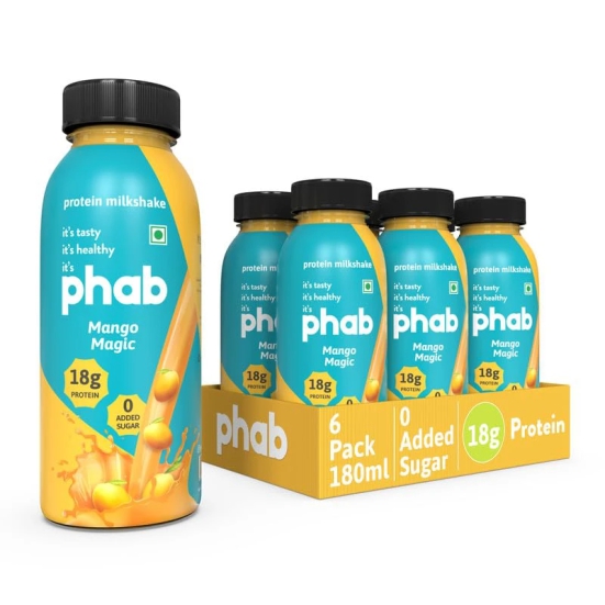 Phab Protein Shake Mango Magic 200Ml, 1 Pc