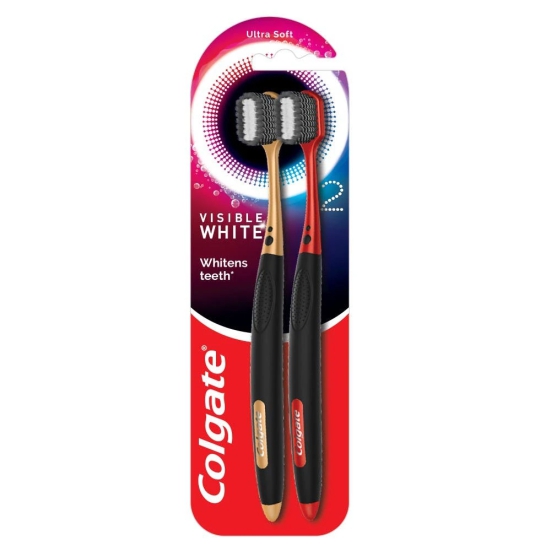 Colgate Toothbrush Visible White O2 2pcs