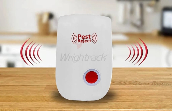 URBAN CREW  Ultrasonic Pest Repeller to Repel Rats, Cockroach, Mosquito, Home Pest & Rodent Repelling Aid for Mosquito, Cockroaches, Ants Spider Insect Pest Control Electric Pest Repelling 1 PC