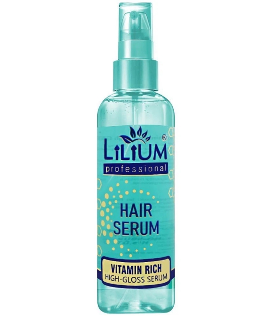 Lilium Hair Serum 50ml | Vitamin Rich High-Gloss Serum | Helps to Repair Dry Frizzy & Damaged Hairs