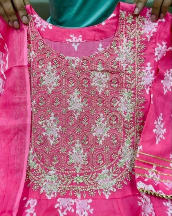 Embroidered Kurta, Trouser/Pant & Dupatta Set