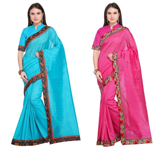 Florence Art Silk Saree with Blouse Piece