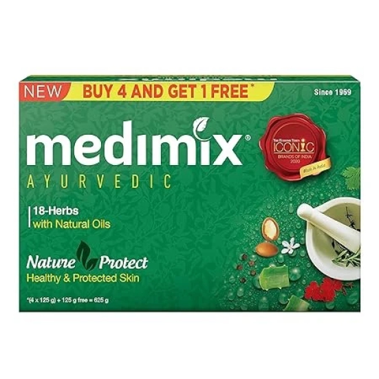 Medimix Ayurvedic Classic 18 Herbs Soap 125 Gms