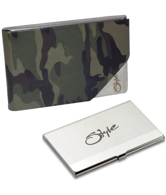 Styel 98 Combo of 2|High Quality Stylish Wallet for Men & Women 6 Card Holder