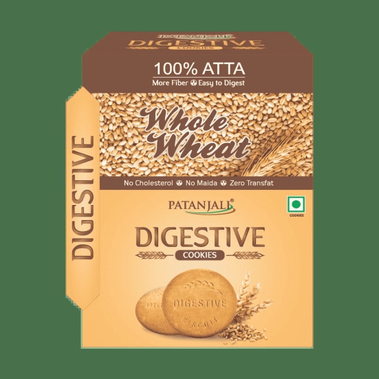 DIGESTIVE COOKIES (WHOLE WHEAT) 250 GM-T