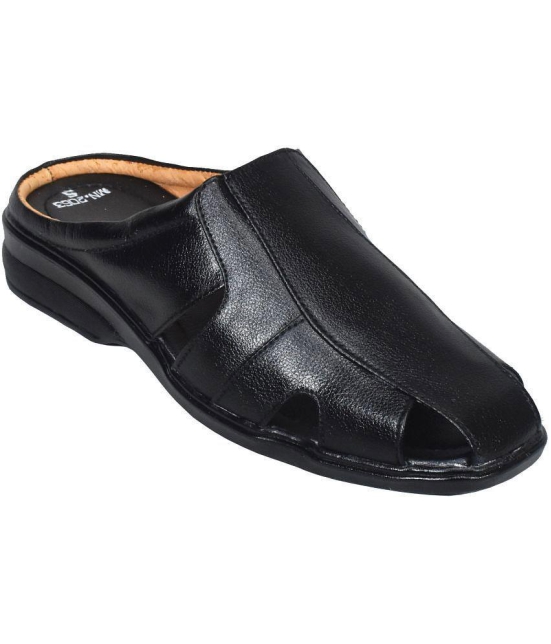 Dream Makers - Black Men's Sandals - None