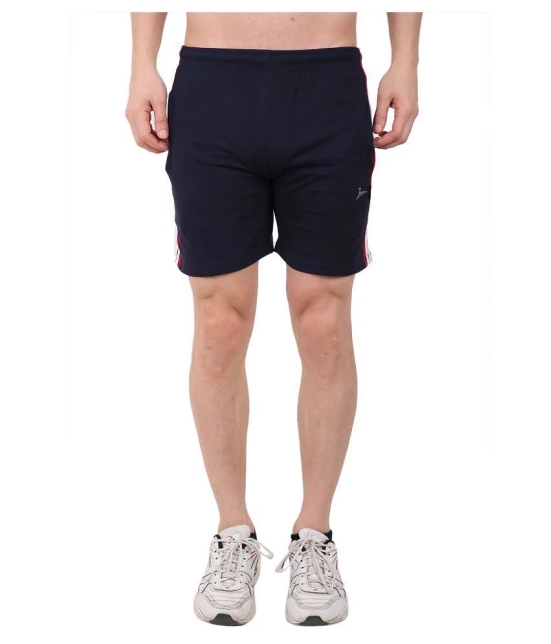 Zeffit Navy Shorts - None