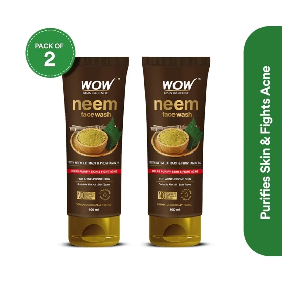 Neem Face Wash - Helps Purify Skin & Fight Acne- 100ml