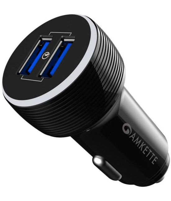 Amkette Car Mobile Charger 875BK Black