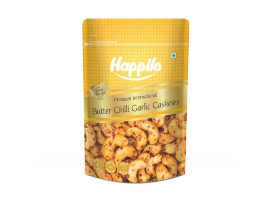 Happilo Premium International Butter Chilli Garlic Cashew 160g